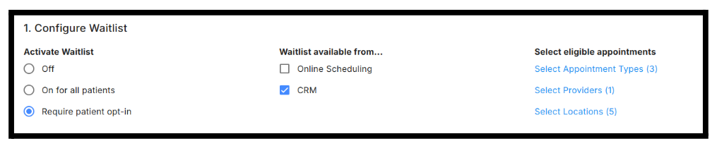 Activate Waitlist